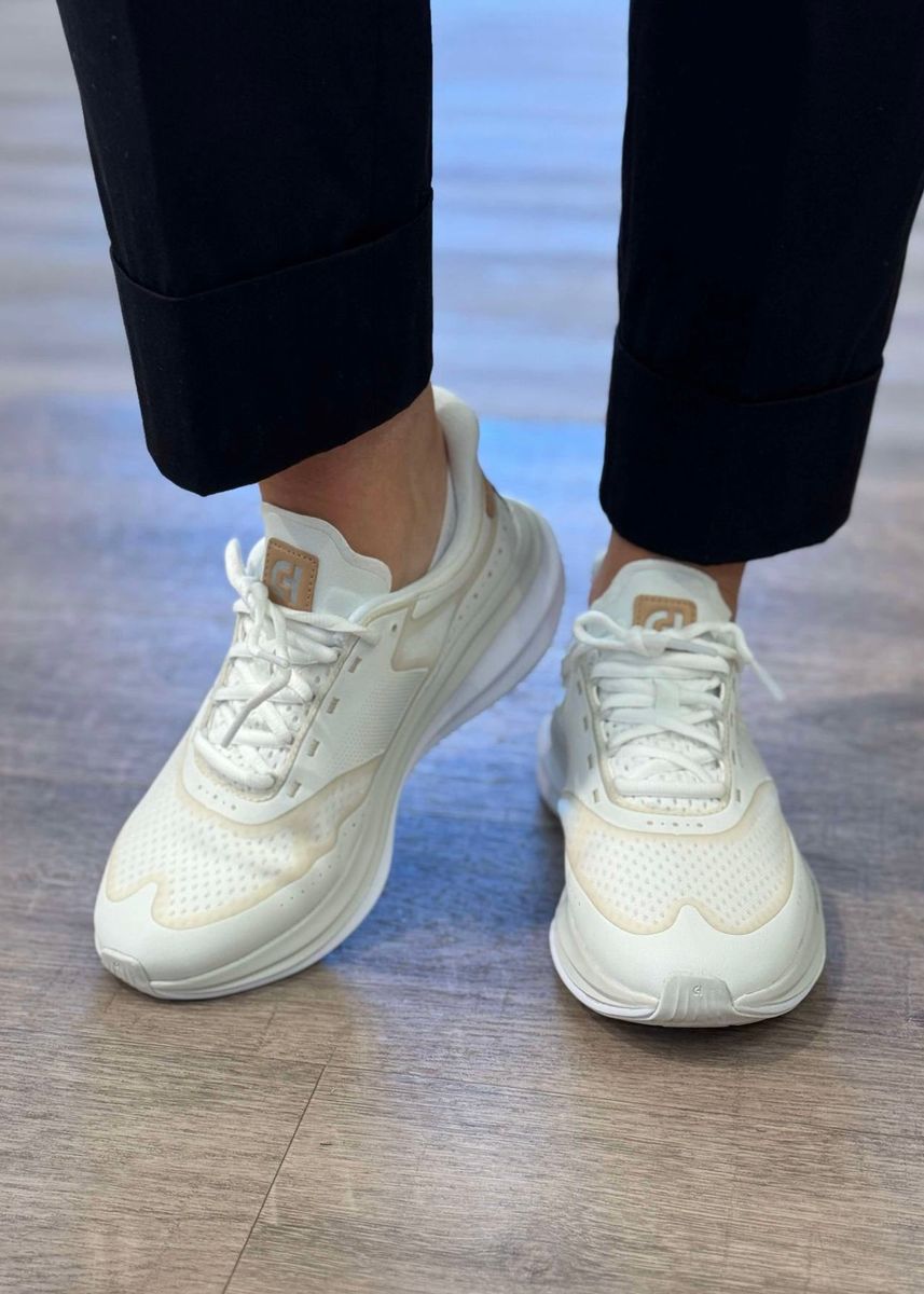 COLE HAAN - Women´s ØriginalGrand Quadstar Running Sneakers Ivory 