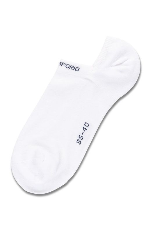 PANOS EMPORIO - W Mona 2PK Coolmax Liner Socks White