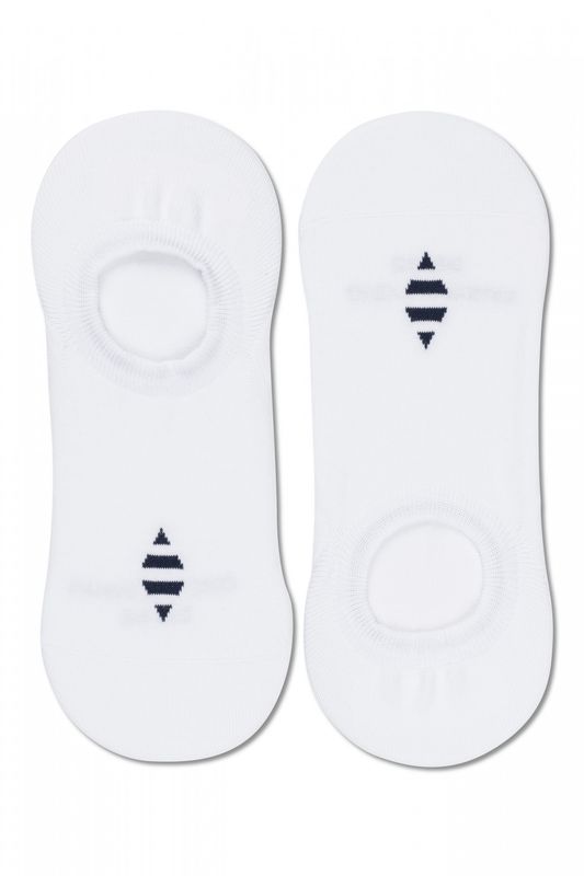PANOS EMPORIO - 3 pk Hans Erik Cotton Logo Liner White