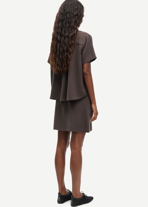 SAMSØE SAMSØE - W Mina SS Skjorte 14028 Mulch