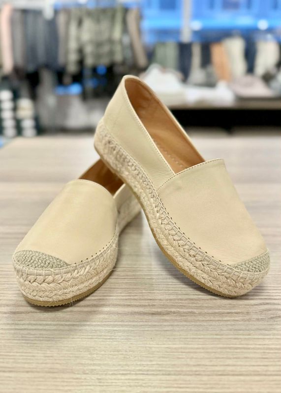 KANNA - Creta Espadrillo Ivory