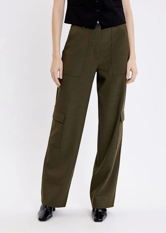FIVE UNITS - Sophia Cargo Bukse 085 Olive Melange