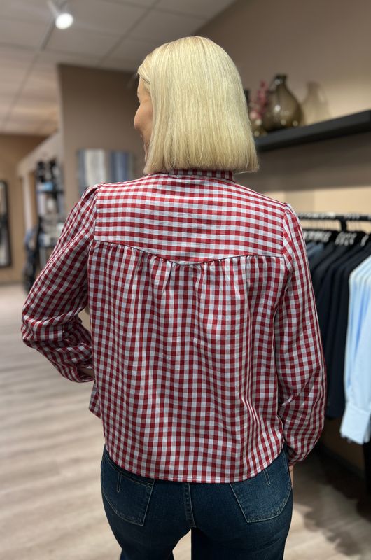 CAMILLA PIHL - Bellier Skjorte Red Check