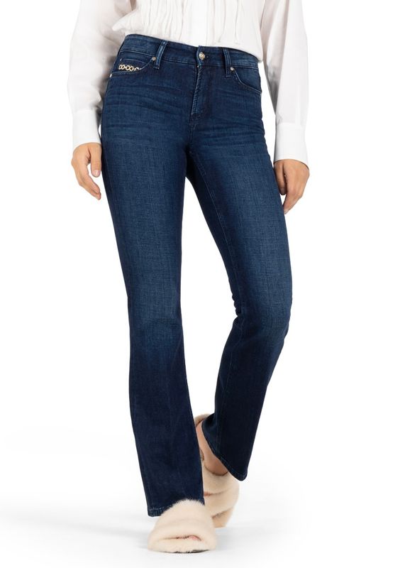 CAMBIO - Paris Flared Jeans Mid Ink Used 9151 0012-39 5033