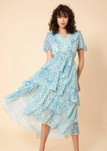 Bilde av HALE BOB - Sania Dress Blue 