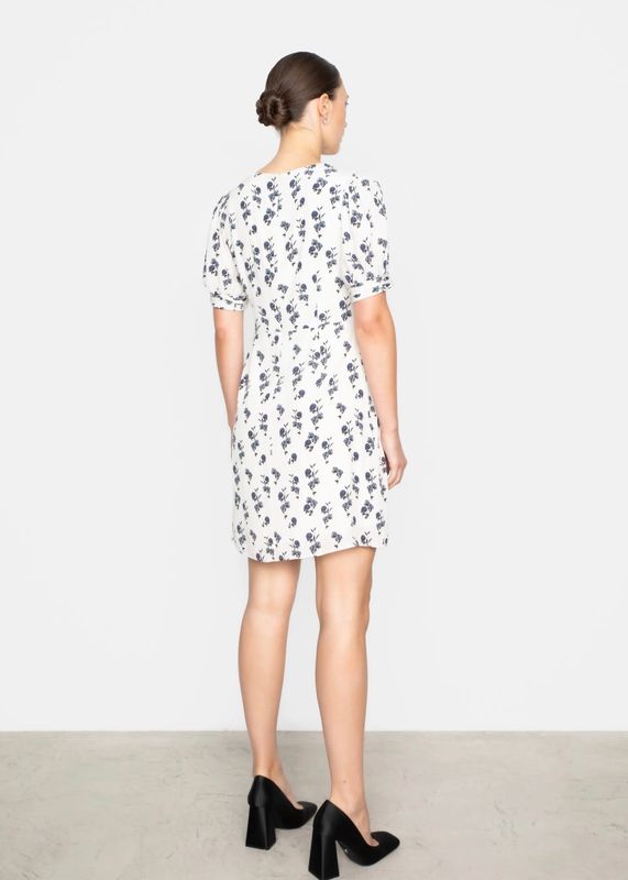CAMILLA PIHL - Allegra Kjole Cream Hortensia