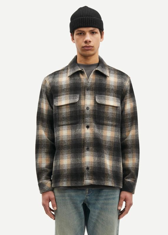 SAMSØE SAMSØE - M Sacastor X H Overshirt 14089 Petrified Oak Ch.