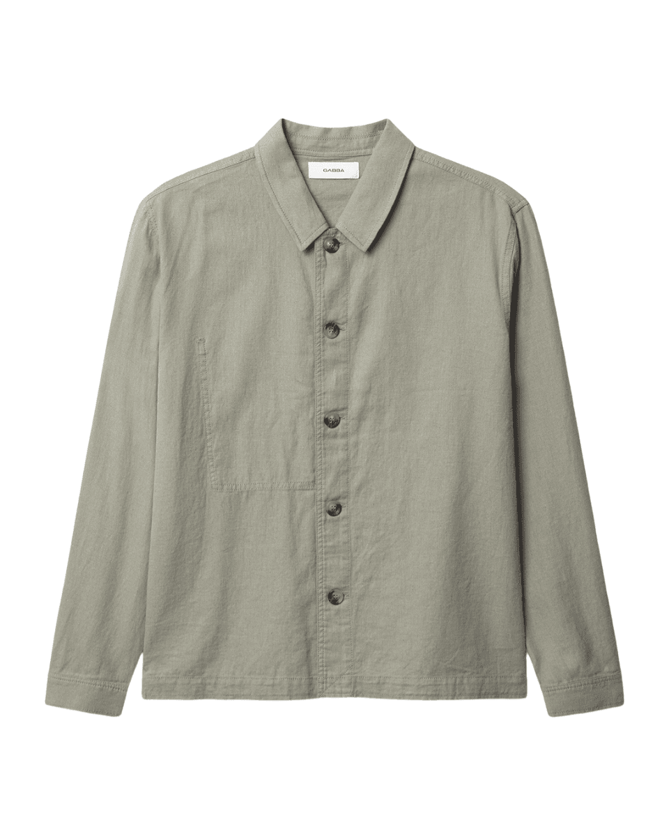 GABBA - Peter Lino Skjortejakke Light Green 