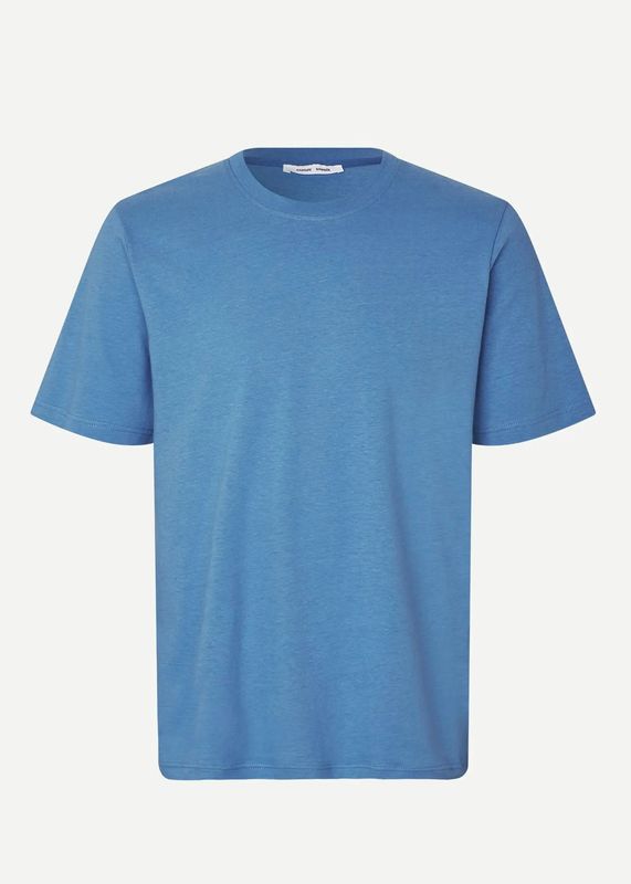 SAMSØE SAMSØE - Saadrian T-shirt 15516 Blue Jasper