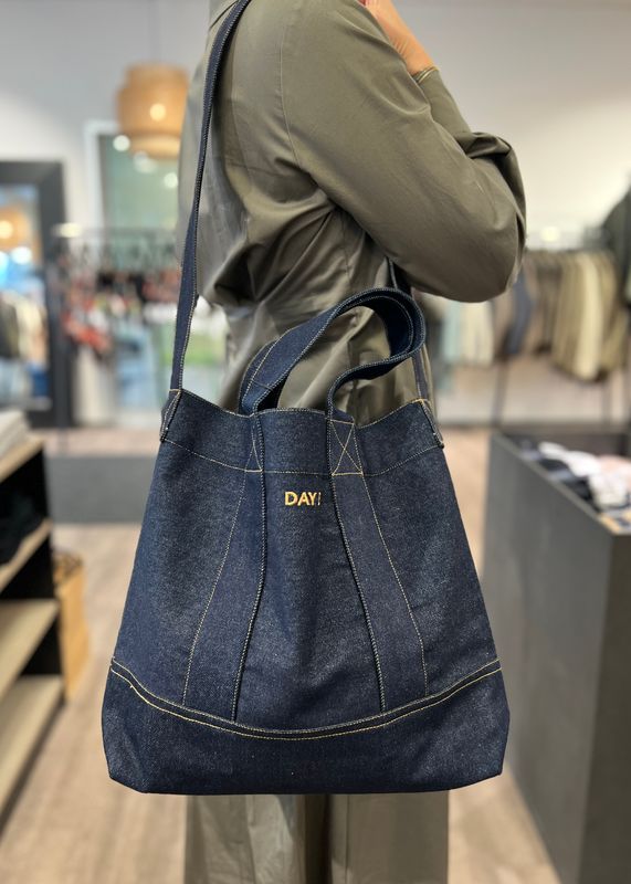 DAY ET - Dark Denim Crossbody Veske 3261475552-14501