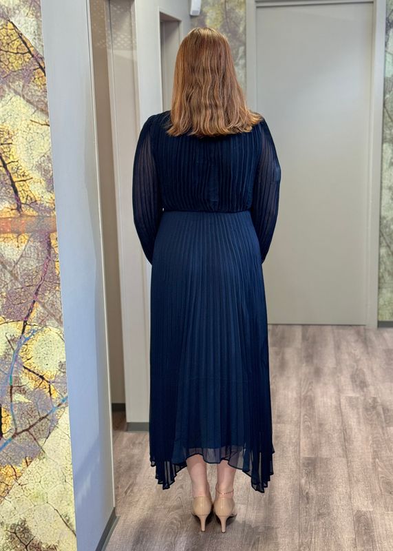 RICCOVERO - Iben Maxikjole Navy 580