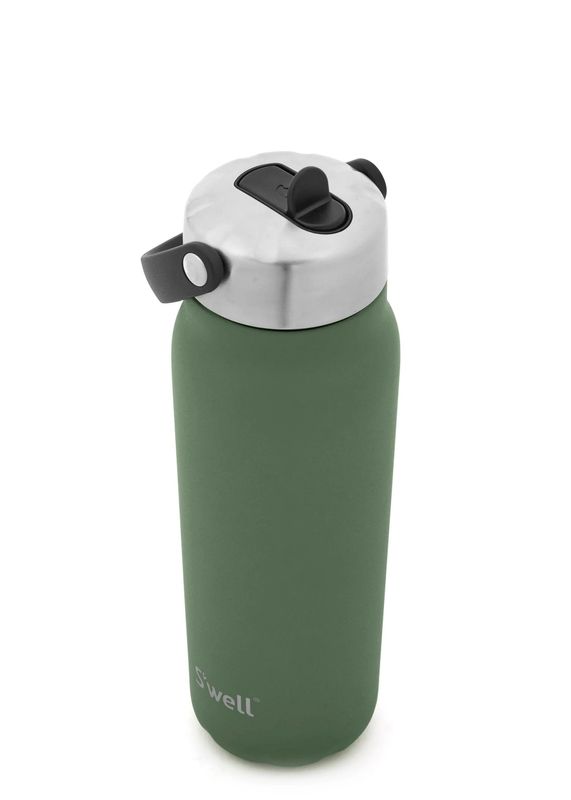 S´WELL - Explorer Flip Straw 710 ml/24 oz Green Jasper