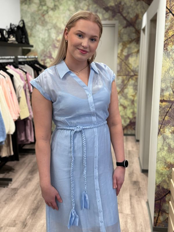 RICCOVERO - Claire Midikjole Light Blue 510
