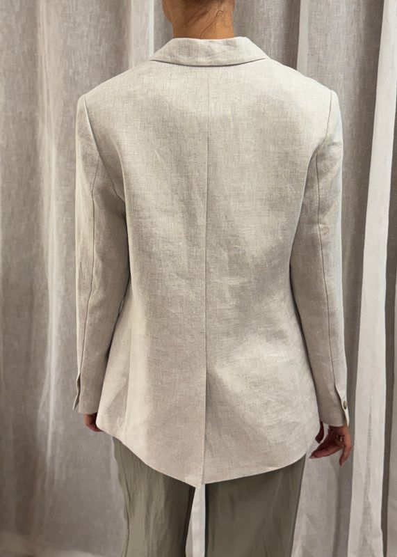 FIVE UNITS - Hannah Blazer 888 Linen Crystal