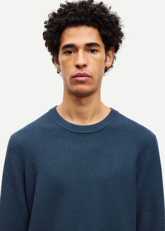 SAMSØE SAMSØE - M Sadem Genser 10490 Midnight Navy