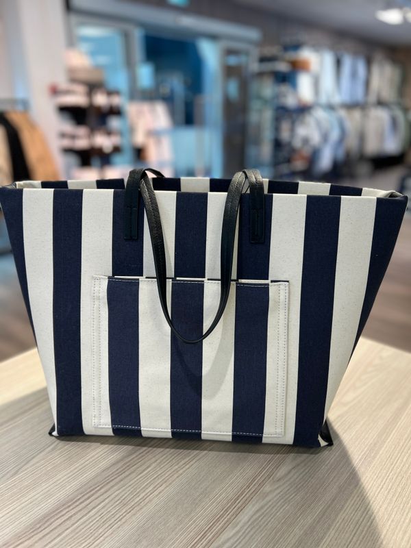 DAY ET - Travel Stripe Bag Navy Blazer 3252475510