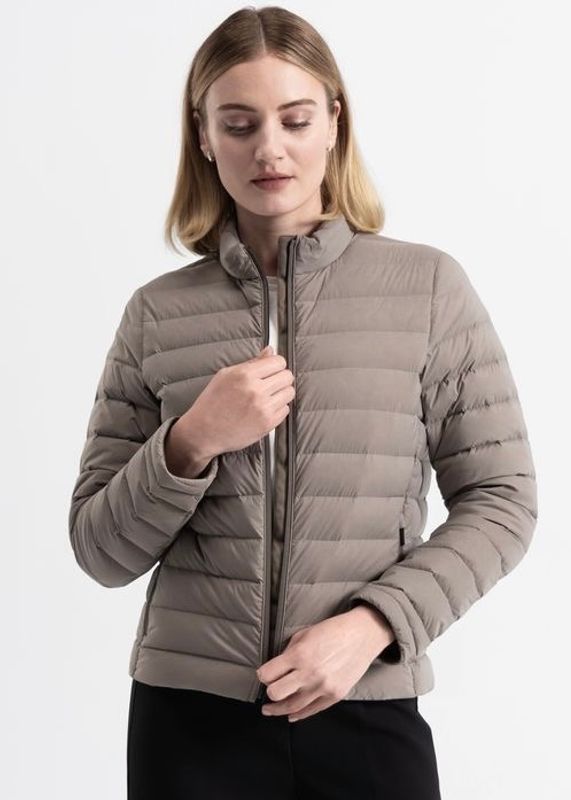 UBR - W Sirius Lettdun Jakke Driftwood