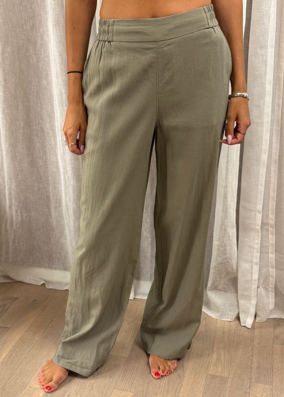 FIVE UNITS - Linea Linbukse 763 Light Army