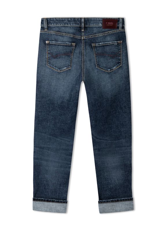CAMBIO - Kerry Jeans Dark Cross 9132 0163-27 5034