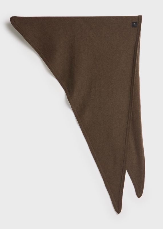 CHRISTIAN AKS - Mira Wool Cash Skjerf Espresso