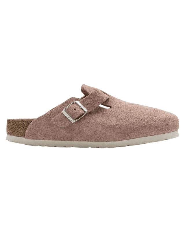 BIRKENSTOCK - W Boston Tresko SFB Suede Pink Clay 1023279