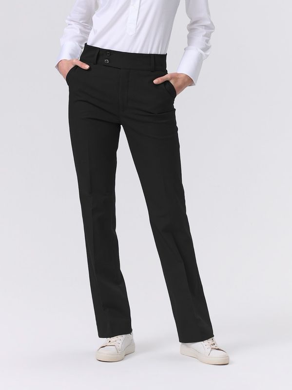RICCOVERO - High Waist Dressbukse Navy A038-580 