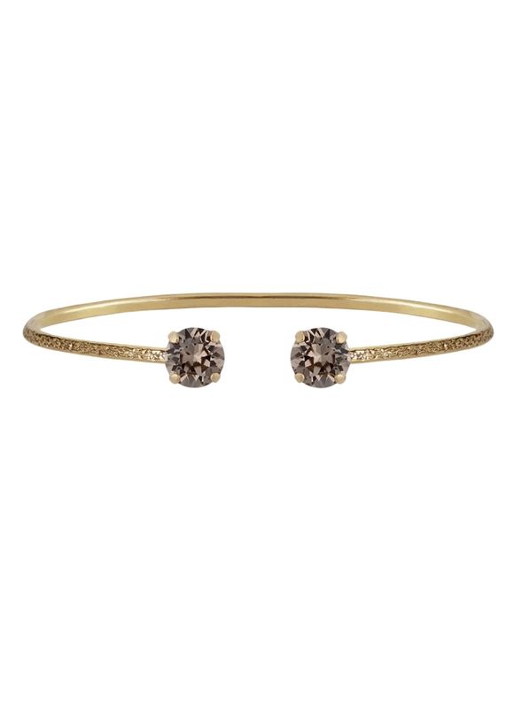 CAROLINE SVEDBOM - Classic Petite Armbånd Gold Black Diamond