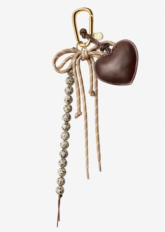 CAMILLA PIHL - The Love Bag Charm Taupe