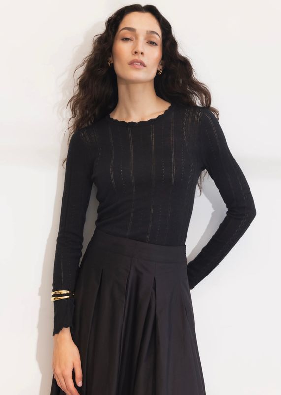CAMILLA PIHL - Safir Ullgenser Black